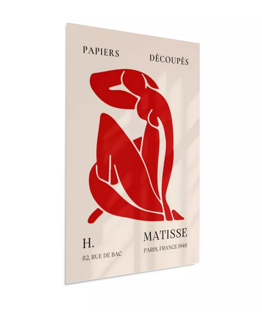 Papiers Découpés Rouge