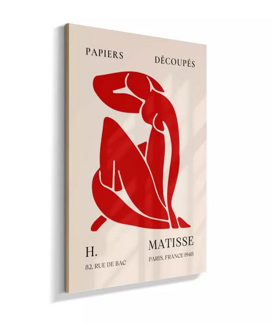 Papiers Découpés Rouge